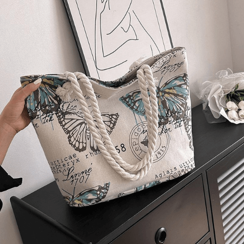 Large Capacity Canvas Tote Bag