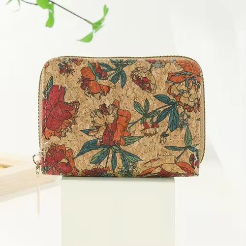 Retro Wood Grain Wallet