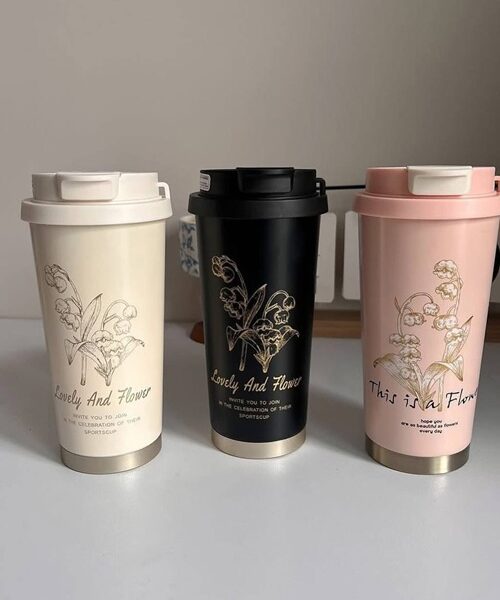 580ml Insulated Thermal Coffee Cup