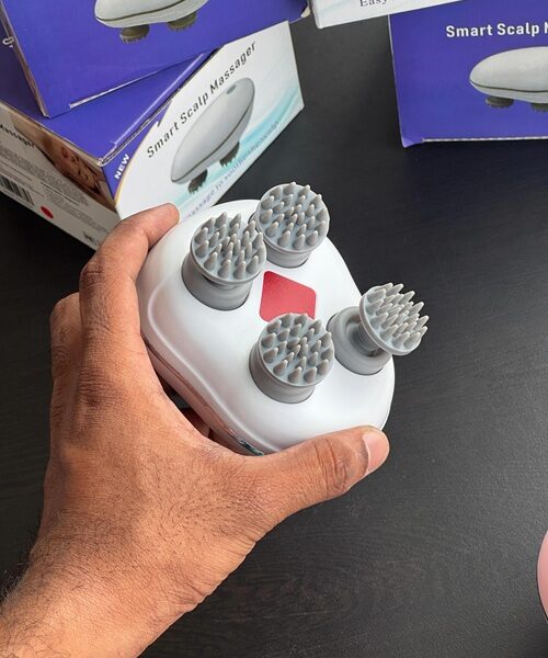 Smart Scalp Massager With Red Light Therapy