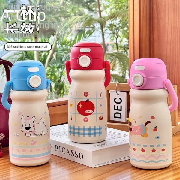 500ml Double-Layer Thermal Kids Bottle