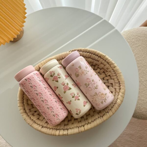 320ml Floral Thermal Bottle