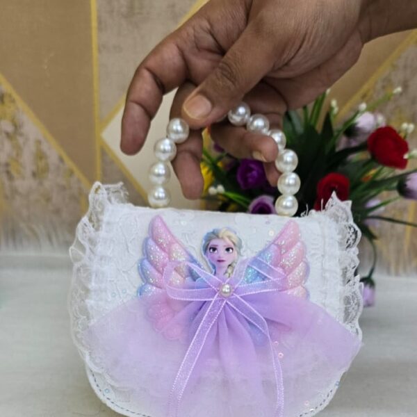 Princess Pearl Handle Mini Party Bag