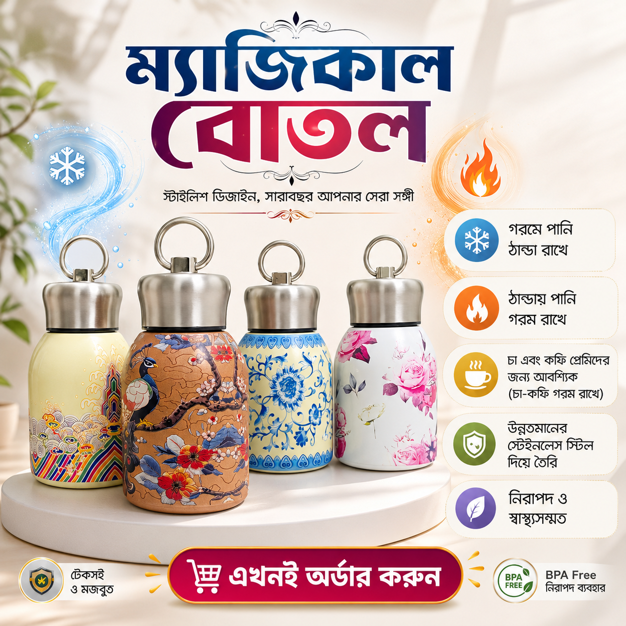 300ml Premium Thermal Bottle Variants